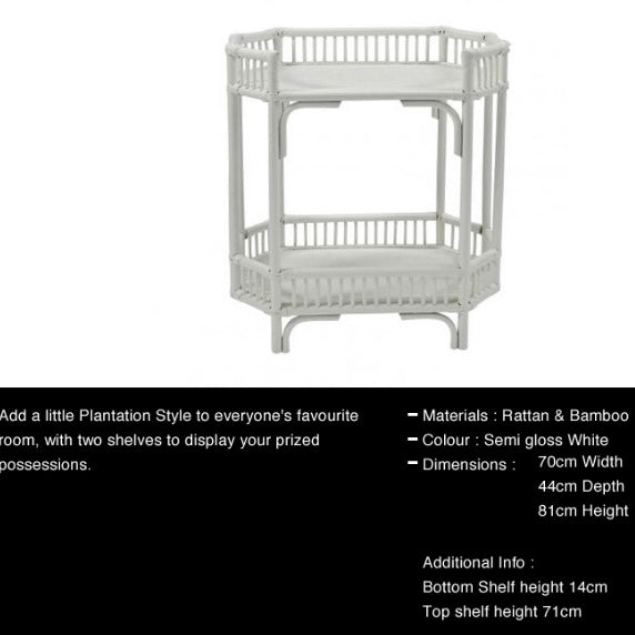 Bar Caddy-  White