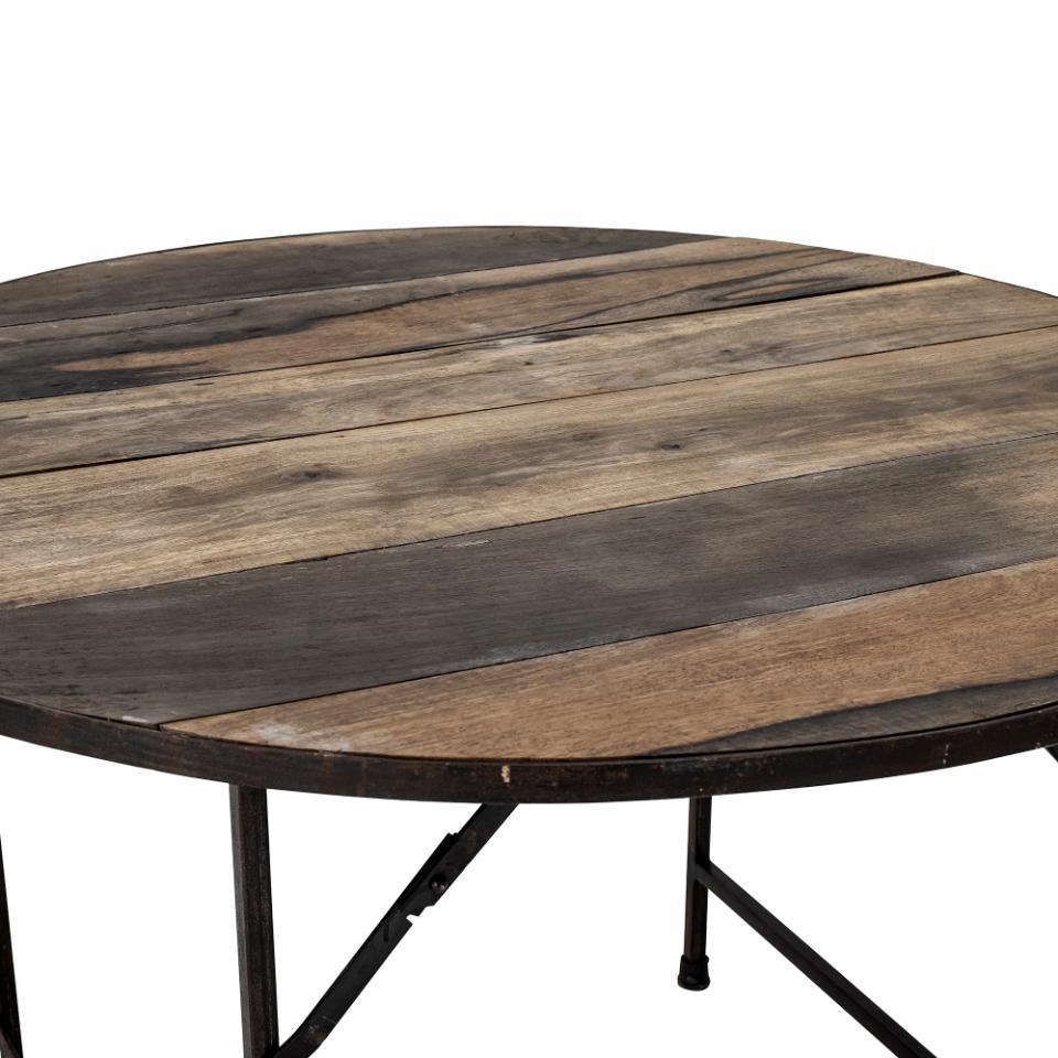 Louis Dining Table, Brown, Wood